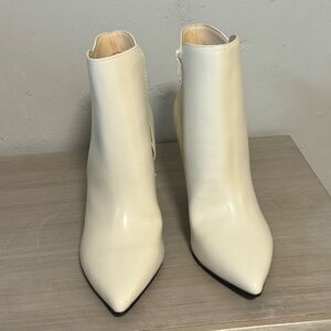 New Nine West Ankle White Ankle Boots